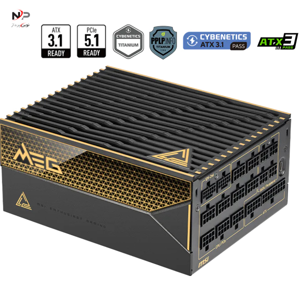 منبع تغذیه MSI مدل MEG Ai1600T PCIE5